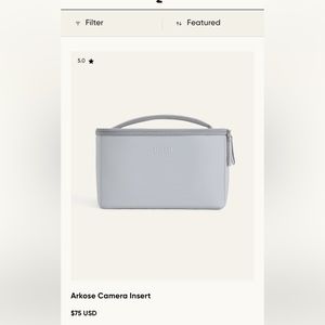 Arkose Camera insert. Camera equipment organizer